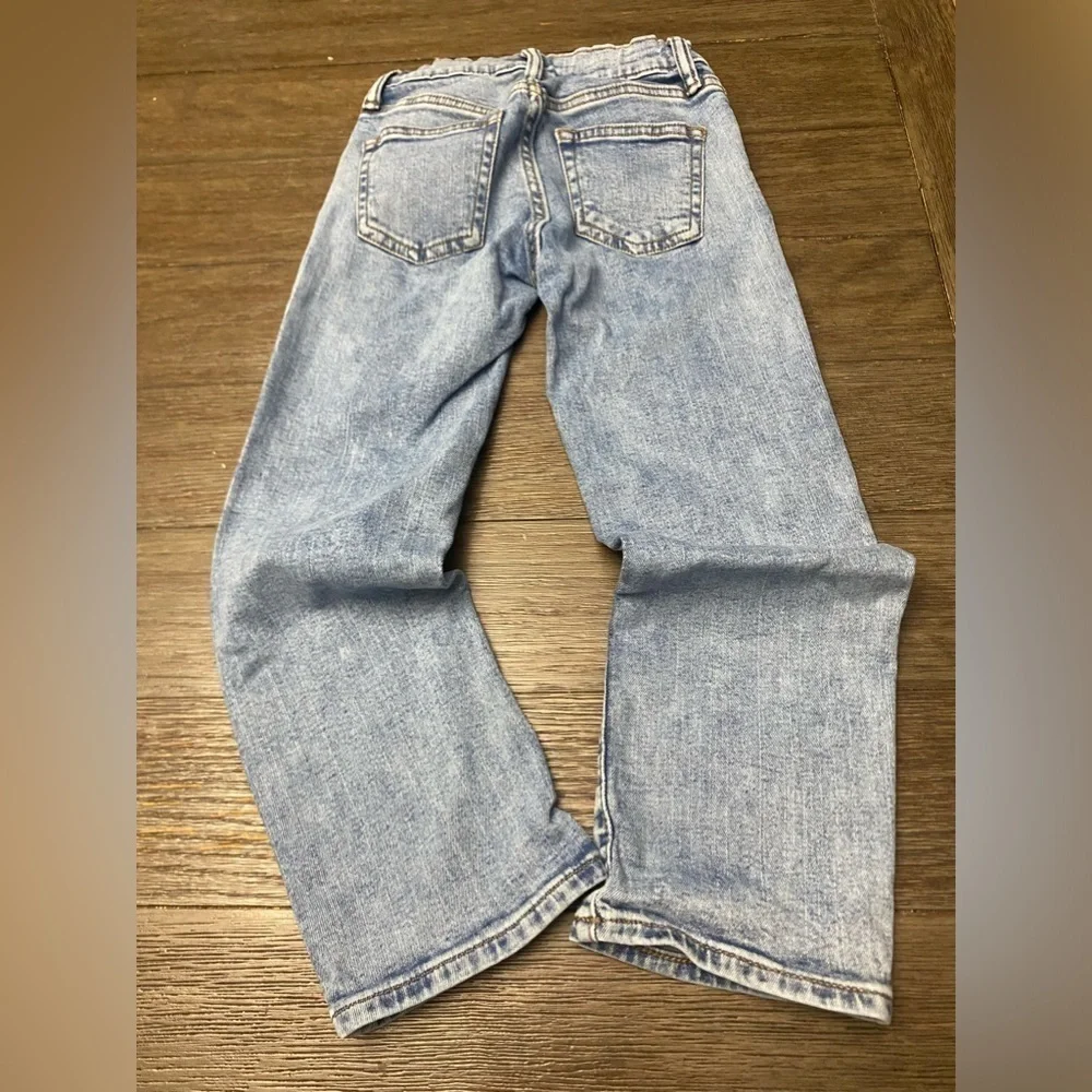 Old Navy Acid Wash Boy Jeans Straight Leg size 6